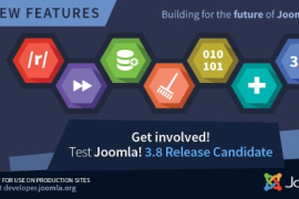 Joomla! 3.8 Release Candidate Now Available