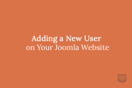 Adding a New User on Your Joomla Website