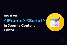 How to use IFrame & Script Tags in Joomla Content Editor?