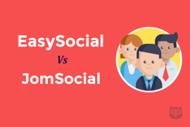 JomSocial Vs EasySocial - Which one is better?