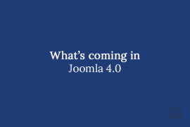 What's coming in Joomla 4.0