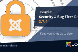 Joomla! 3.7.4 released