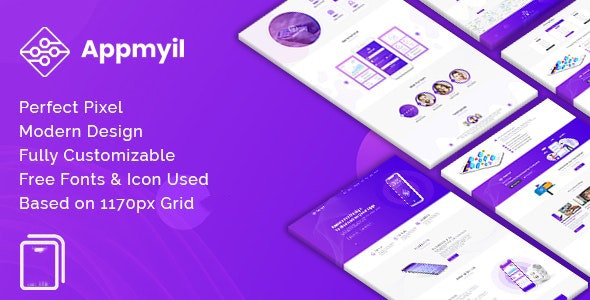 Appmyil - App Landing Joomla Template