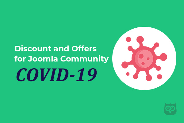 Stay Home & Stay Safe - Discount and Offers for Joomla Community During COVID-19