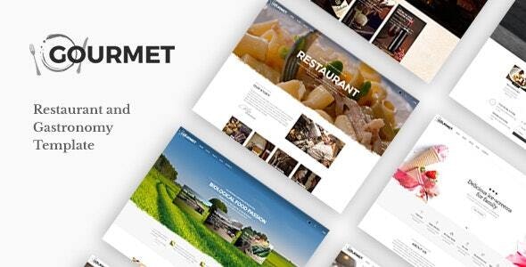 Gourmet Restaurant and Food Joomla Template