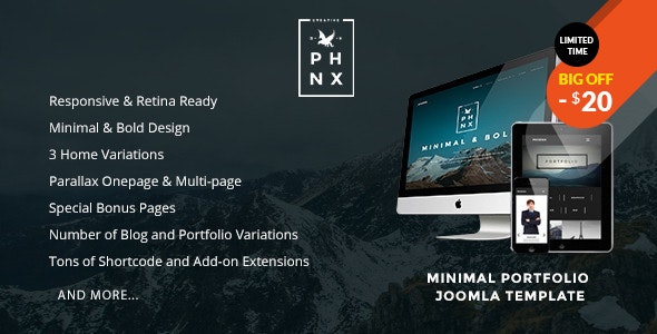 Phoenix Joomla template