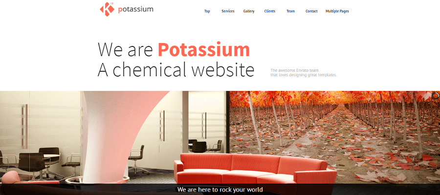Potassium joomla template