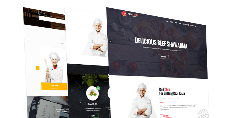 RedChili Joomla Template