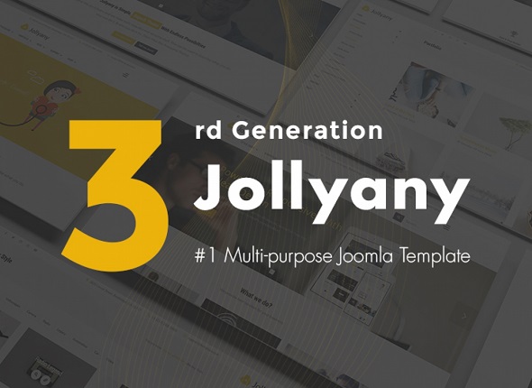 jollyany responsive multipurpose joomla template