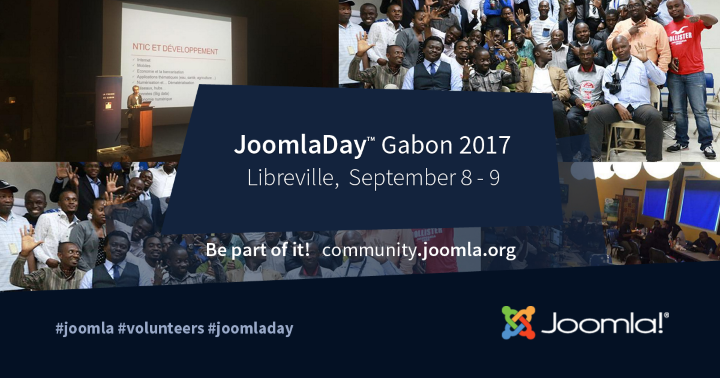 JoomlaDay Gabon 2017 - September 8th 2017