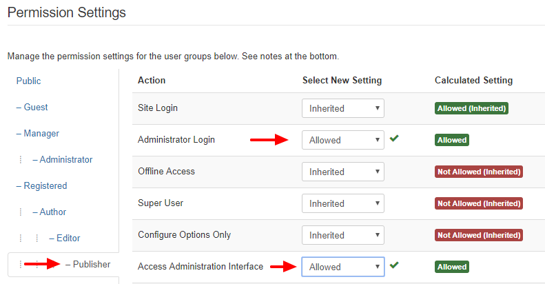 joomla-publisher-group-permissions