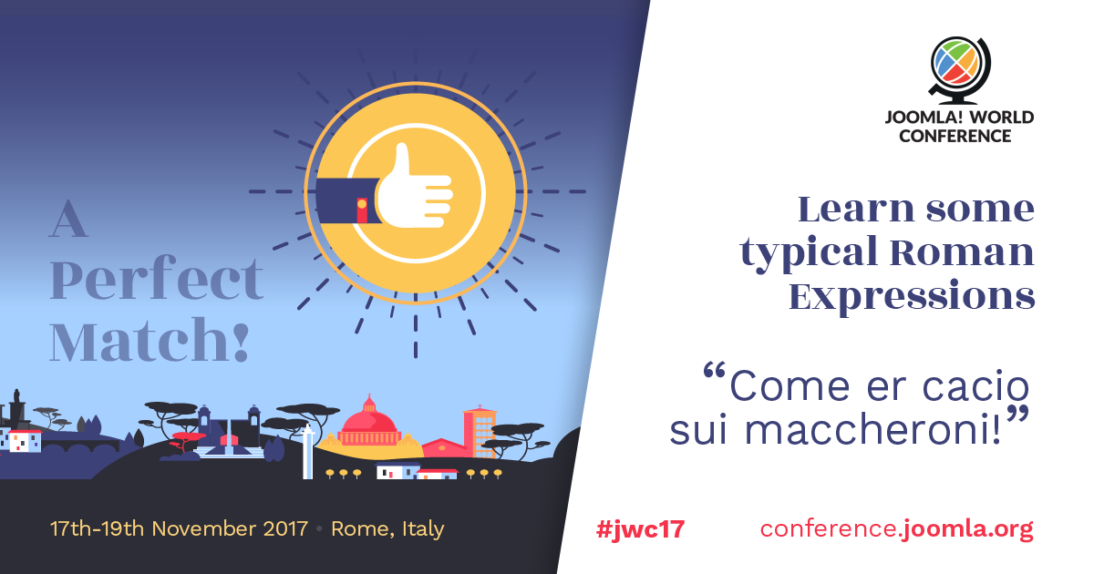 Joomla Rome 2017