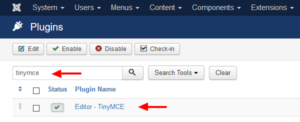 joomla-search-tinymce