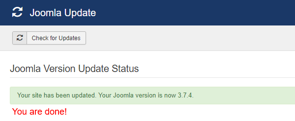 joomla-update-complete