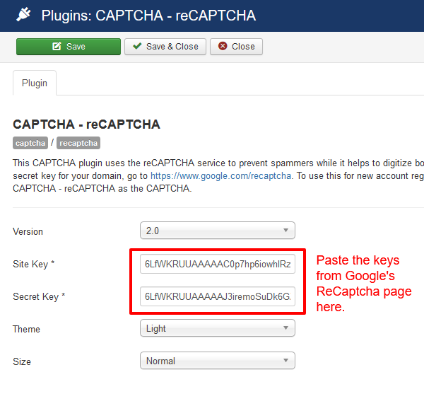 paste-keys-to-joomla-captcha-plugin.png